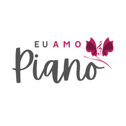 Logotipo Eu Amo Piano